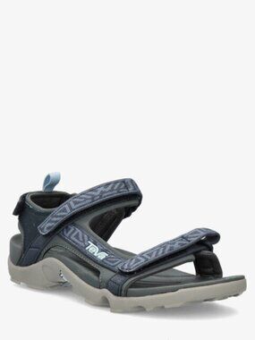 Teva Boys' Griffith Total Eclipse Blue Lightweight Tanza Sports Sandals Size 5